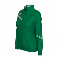 Спортивна куртка жіноча Errea ESTELLA Зелений/Сірий/Білий